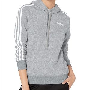 Adidas Women’s three-stripe Fleece Hoodie